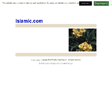 Tablet Screenshot of islamic.com